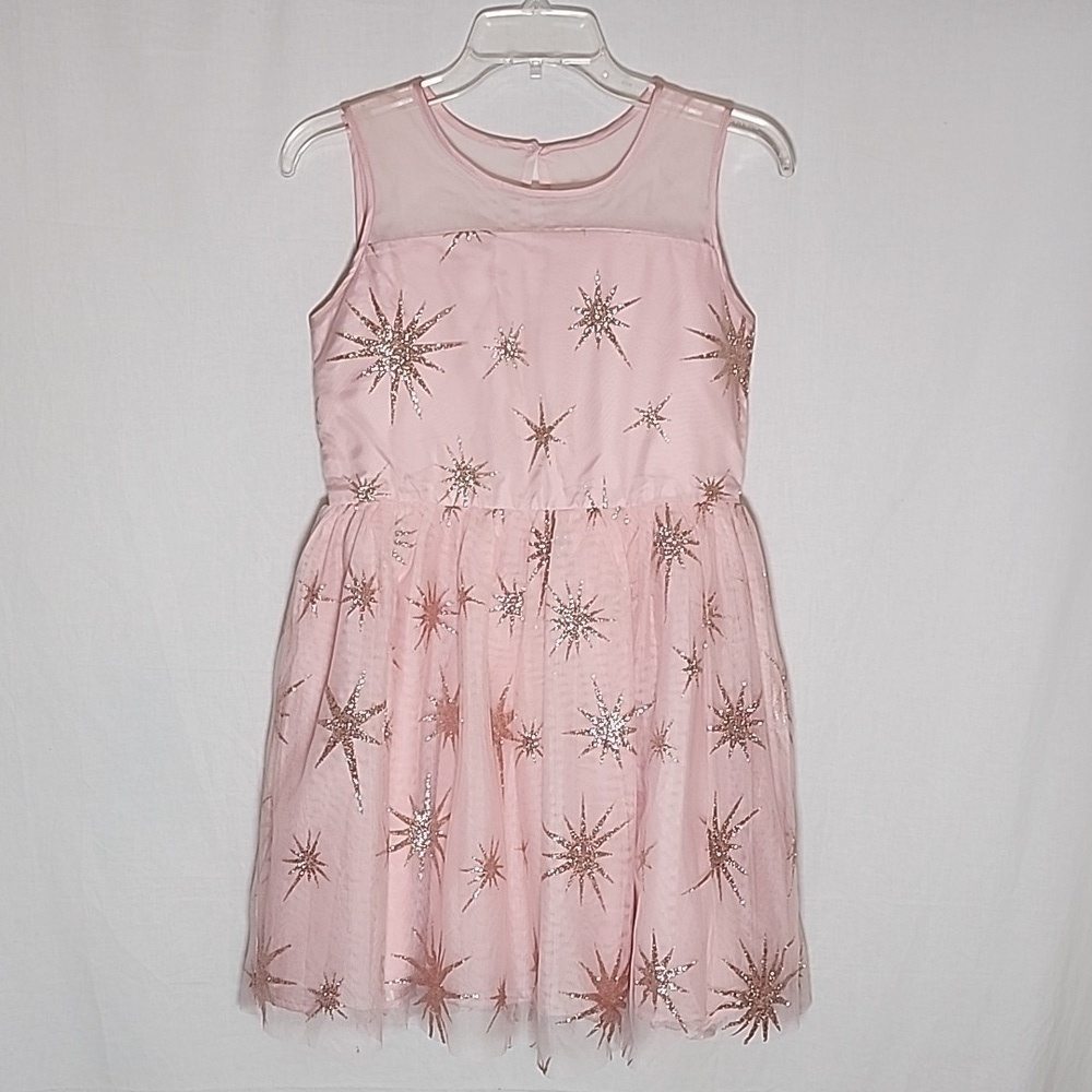 🤎place  size 14 Kids pink dresse